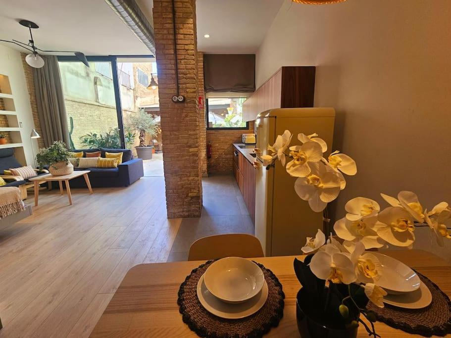 Ferienwohnung Tradicional Casa Con Patio Ruzafa Valencia Exterior foto