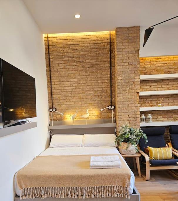 Ferienwohnung Tradicional Casa Con Patio Ruzafa Valencia Exterior foto