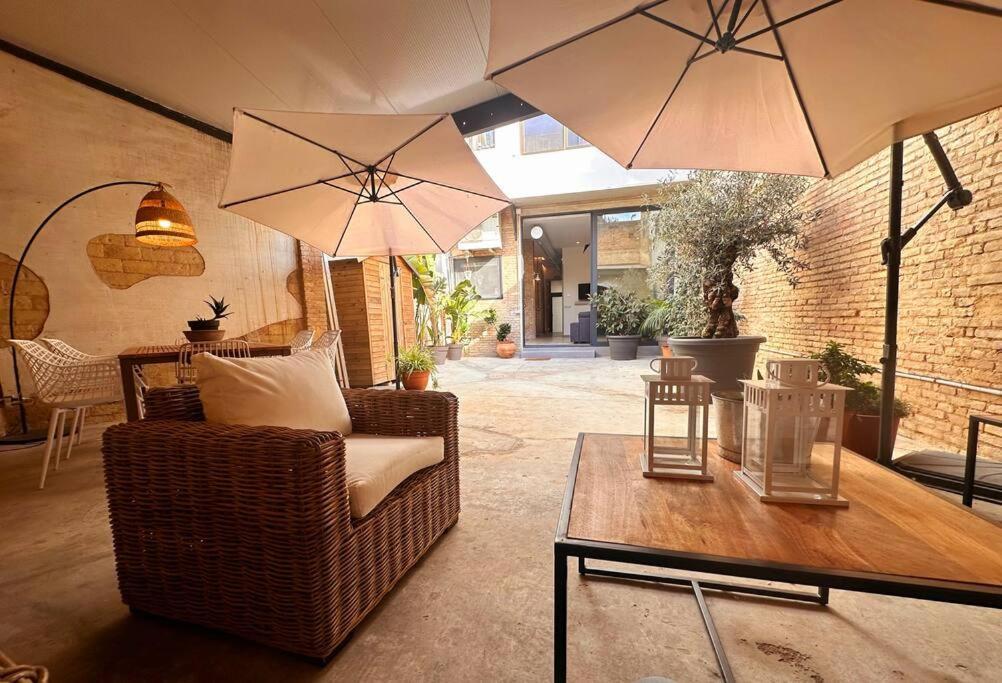 Ferienwohnung Tradicional Casa Con Patio Ruzafa Valencia Exterior foto