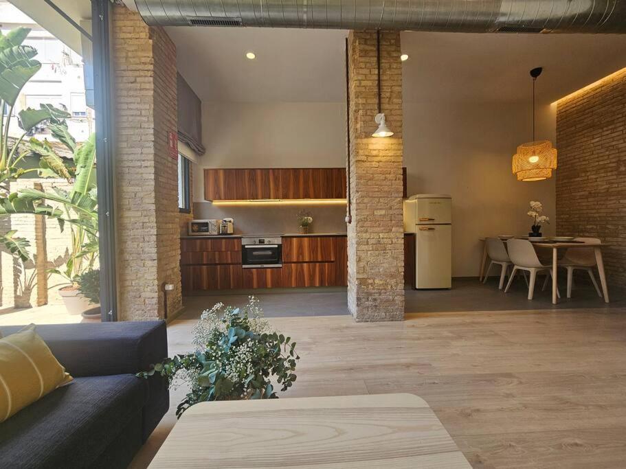 Ferienwohnung Tradicional Casa Con Patio Ruzafa Valencia Exterior foto