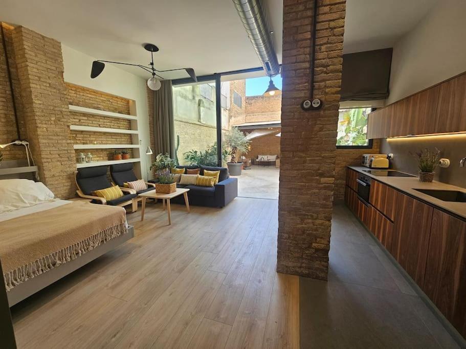 Ferienwohnung Tradicional Casa Con Patio Ruzafa Valencia Exterior foto