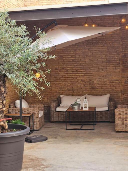 Ferienwohnung Tradicional Casa Con Patio Ruzafa Valencia Exterior foto