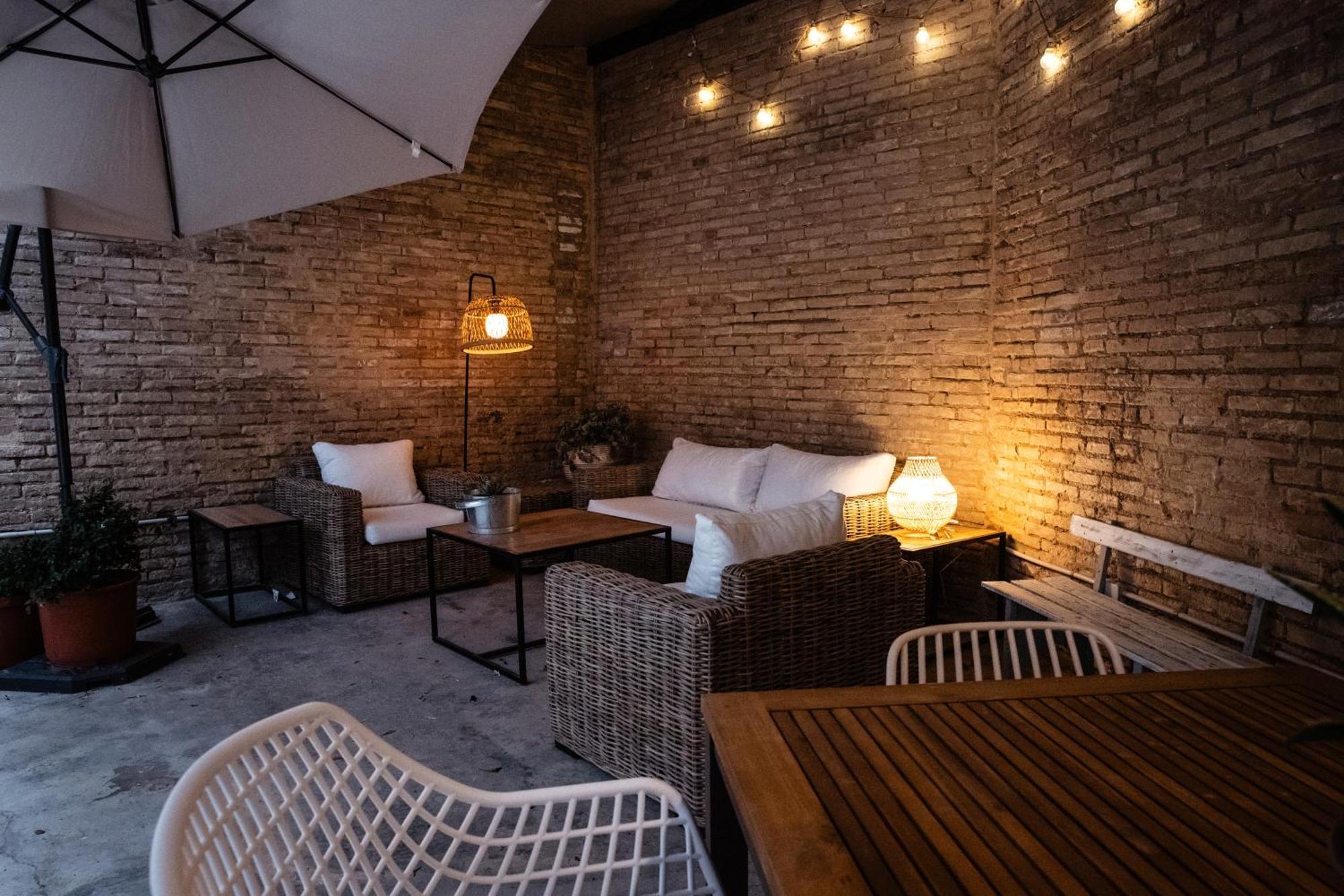 Ferienwohnung Tradicional Casa Con Patio Ruzafa Valencia Exterior foto