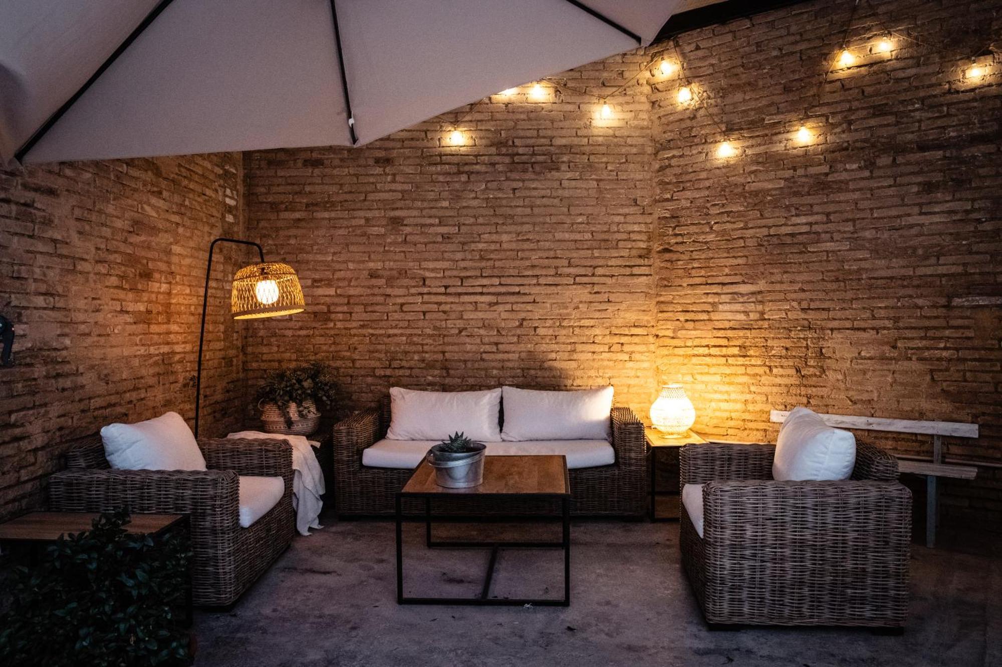 Ferienwohnung Tradicional Casa Con Patio Ruzafa Valencia Exterior foto