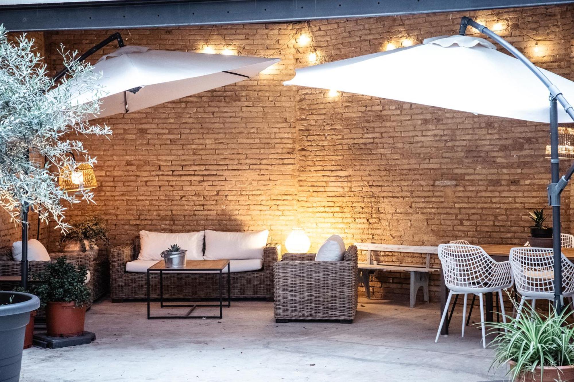 Ferienwohnung Tradicional Casa Con Patio Ruzafa Valencia Exterior foto